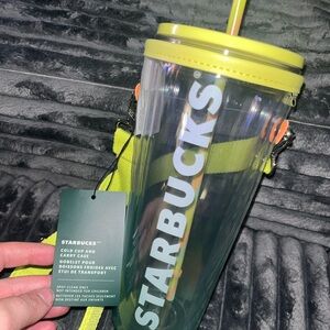 Starbucks cold cup & carry case